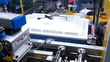 ADTECH Scara robot on screw job