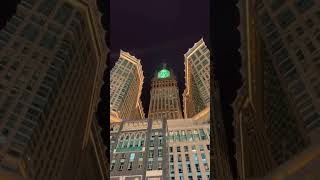 صواعق عنيفة على برج الساعة makkah mecca share shortvideo shorts subscribe