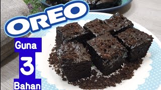 Kek Oreo Kukus 3 Bahan Rasa Macam Kek Coklat Moist Cake | Oreo Cake  #SisDamia