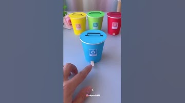 HOE MAAK JE EEN KLEINE RECYCLEBAK!