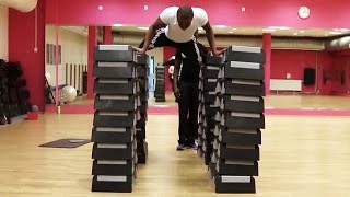 Slik klarte Ahmed å ta verdens høyeste push-up