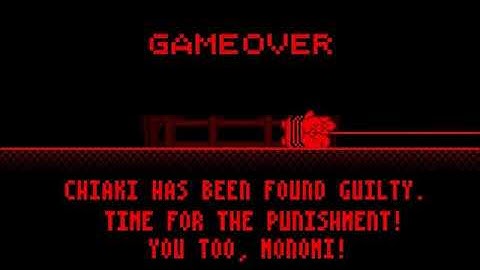 Please insert Coin ( Chiaki Nanami Death [ And Monomi’s ] ) Danganronpa 2