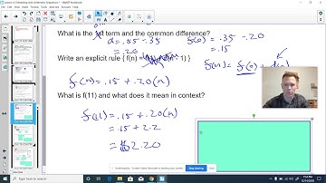 4.3 Modeling with Arithmetic Sequences