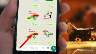 new video 26 January 2019 WhatsApp sticker Android apps 2019 Hindi Tech screenshot 2