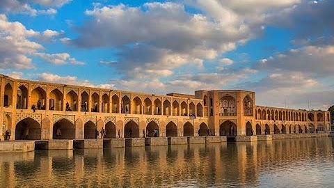 Iran || Isfahan || Khaju Bridge || پُل خواجو || زیاندہ رُود