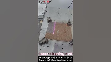 Laser rust removal  #lasermachine#rust #rustremoval #lasercleaning #cleaning