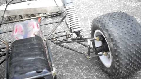 SandRail - Rear arms and suspension test