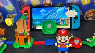 Lego Mario Enters the Nintendo Switch to Save Yoshi! Will Bowser be able to stop him? #legomario