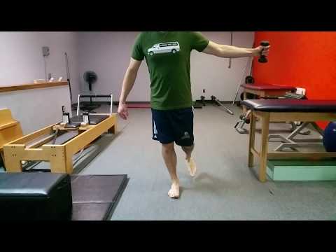 Another way to train ankle inversion and eversion reaction time and endurance