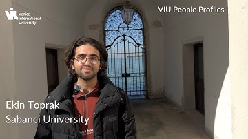 VIU People Profiles | VIU Globalization Program | Ekin Toprak, Sabanci University