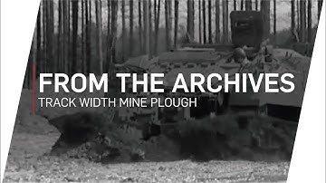 Pearson Engineering Track Width Mine Plough | Minefield Breaching | From The Archives
