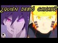 Naruto Shippuden: Naruto Vs Sasuke - QUIÉN DEBIÓ GANAR