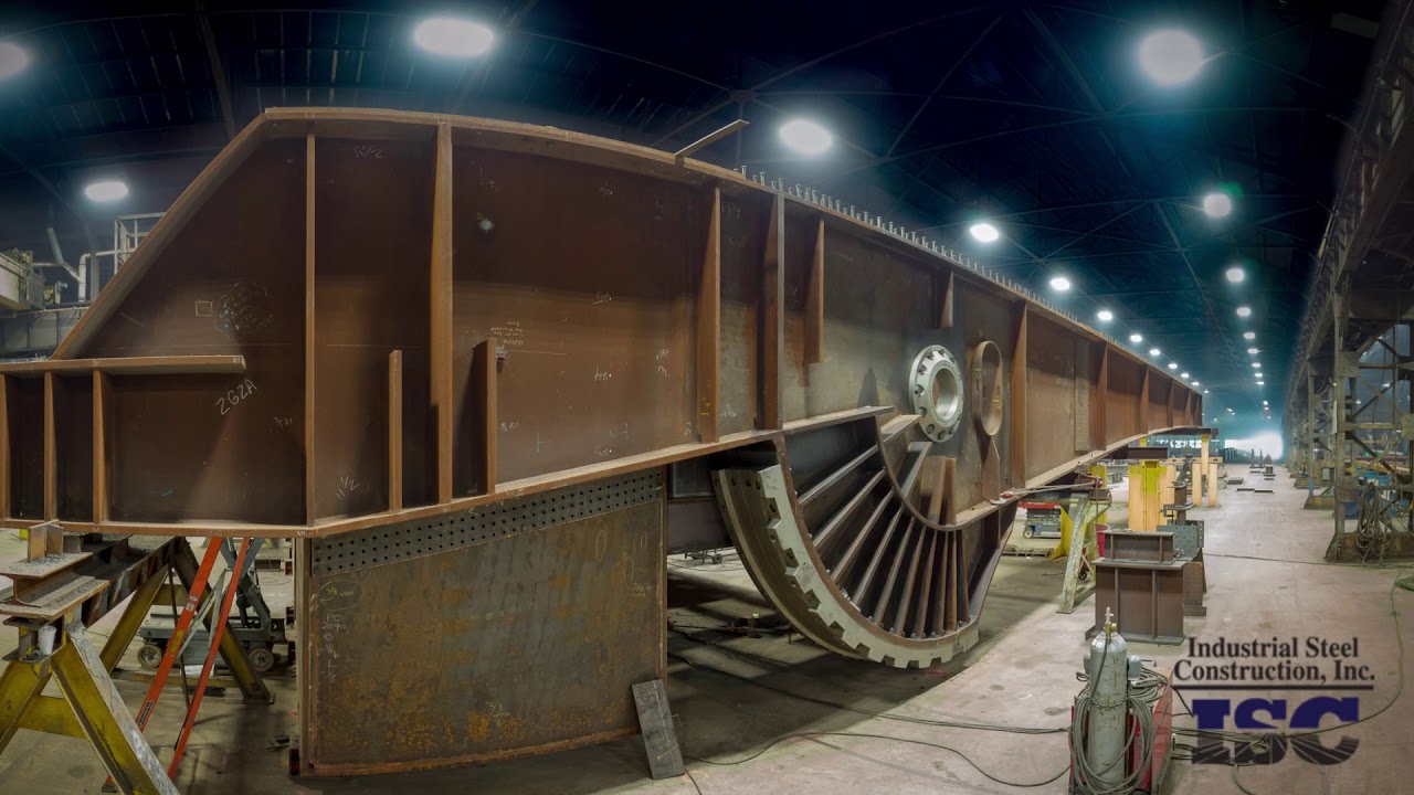 Industrial fabrication road trains