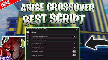 *NEW* Arise Crossover Script (PASTEBIN 2025) (AUTOFARM, AUTO ARISE, AUTO DESTROY)