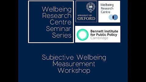 SWB Measurement Workshop 6 |  Prof. Carolyn Schwar...