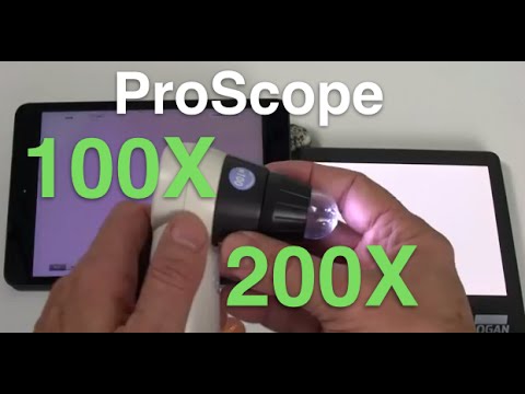 ProScope Magnifier 100X and 200X 