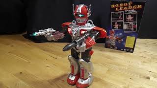 Zadak Leader Robot Big 16-Inch Police Robot 1994