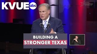 Gov. Greg Abbott lays out top priorities for legislative session in State of the State address