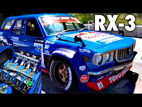 4ローター NA】マッドマイク が操る マツダ サバンナ RX-3