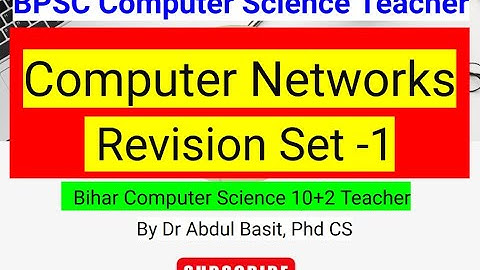 CN Revision Set -1 | Bpsc computer teacher  syllabus | #biharcomputerteacher #bpsccomputerteacher