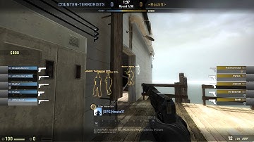 CS:GO 1st Round Ace - Seaside (CT)
