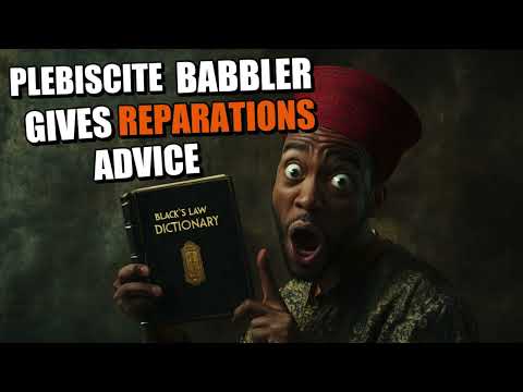 Plebiscite Babbler Gives Reparations Advice