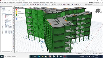 Design of 6 Storey Hotel Building in Protastructure