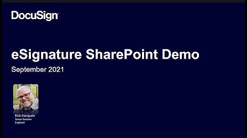 DocuSign eSignature with SharePoint Online
