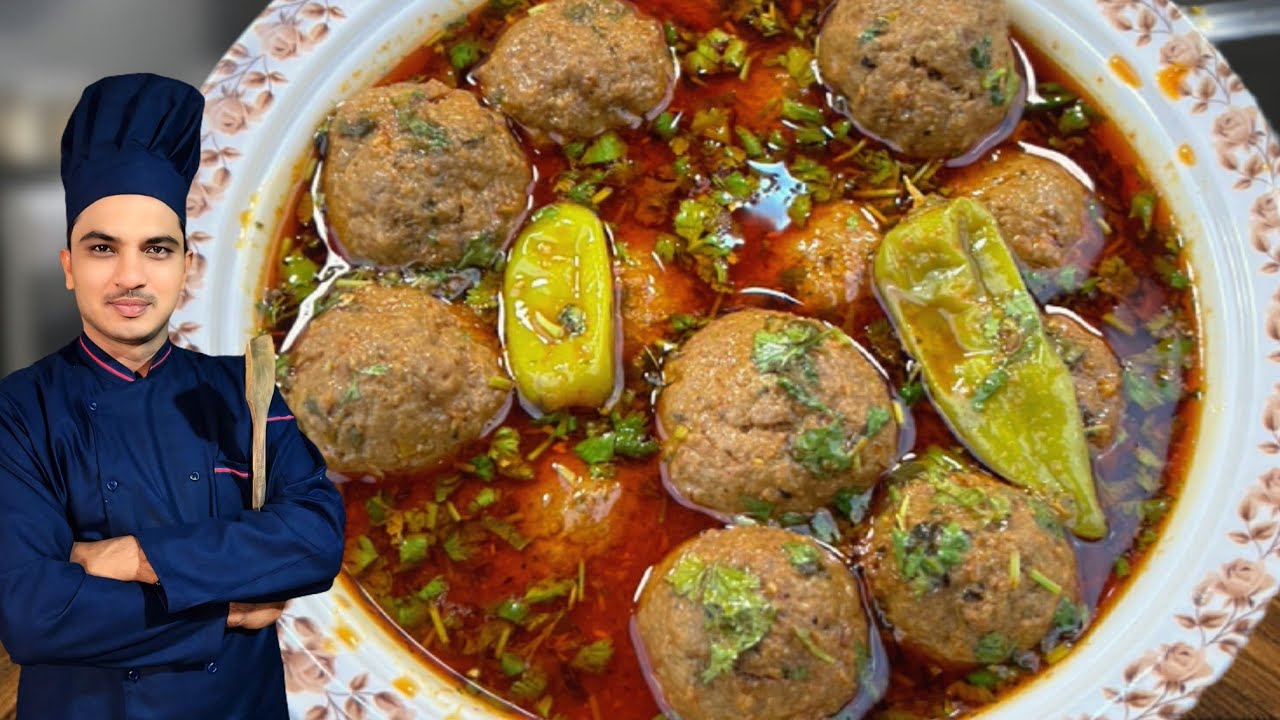 Kofta ( Meat Balls ) Recipe By Chef M Afzal | - YouTube
