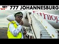 Piloting the BOEING 777 out of Johannesburg | Cockpit Views