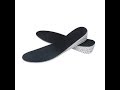 1 Pair Breathable Soft Memory Foam Height Increase Insoles EVA  Comfortable Sole Lifting Insert for Unisex