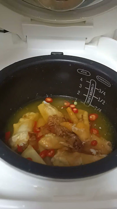merebuas ayam di ricecooker #fypshort #food