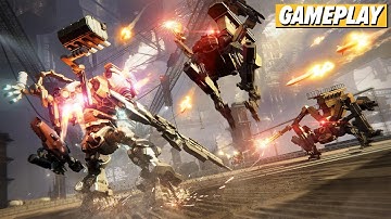 2023’s Biggest Mech Game Armored Core VI Goes All In, And It’s Great | Gameplay