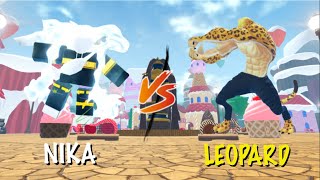 Nika vs Leopard (DarkXQuake Upd) ... Fruit Battlegrounds