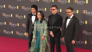 Boong filmmakers on BAFTA red carpet ahead of award win
