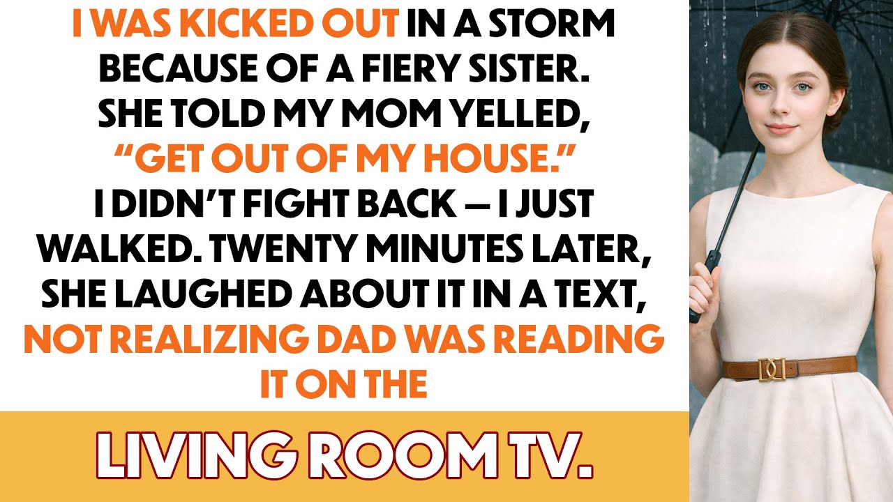I Was Kicked Out In A Storm Because Of A Lie My Sister Told  My Mom Yelled 'Get Out'—Then...