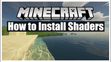 How to Download Shaders and OPTIFINE for Minecraft Java