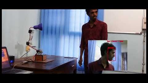 Face Tracking AI Robot - Machine Learning - Dept of Electronics CUSAT
