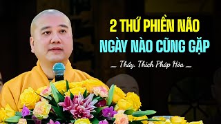 2 thứ phiền não, người không tu ngày nào cũng gặp - Thầy Thích Pháp Hòa (hay quá)