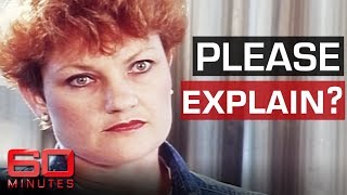 Pauline Hanson infamous 1996 interview | 60 Minutes Australia