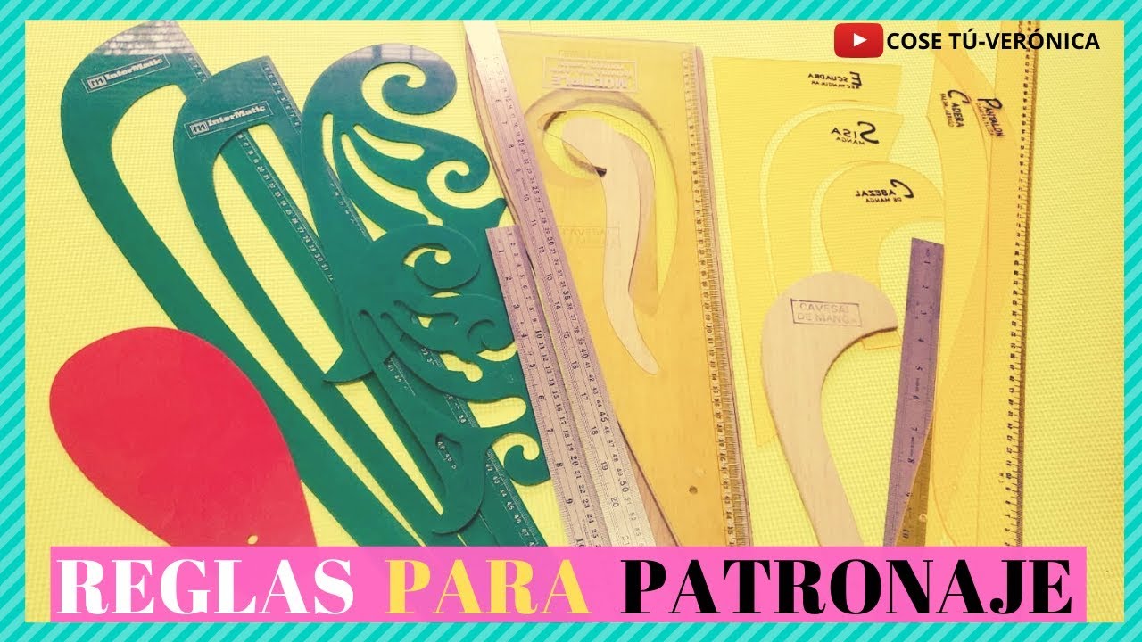 REGLAS PARA PATRONAJE/ MODISTA/COSTURA/MOLDE 