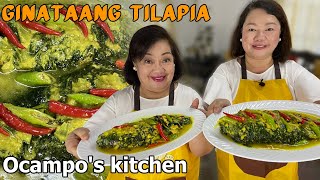 Ginataang Tilapia na sobrang katakam takam!