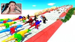 HEROES ESCALAN contra TODAS LAS FACCIONES (ARBS)