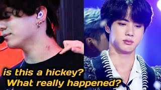 Jimin did a hickey or just a bite?? #Jinkook