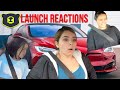 Tesla INSANE MODE LAUNCH Reaction Girls Edition