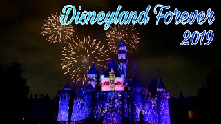 Disneyland Forever Fireworks 2019 With Old Fireworks Front Row Center View