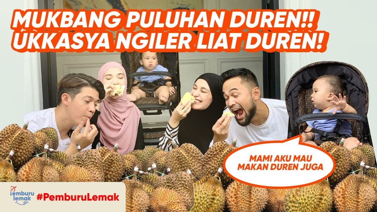 MUKBANG PULUHAN DUREN!! UKKASYA NGILER LIAT DUREN! | #PemburuLemak