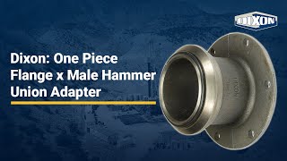 Famous Dixon: One Piece Flange x Male Hammer Union Adapter Net Worth