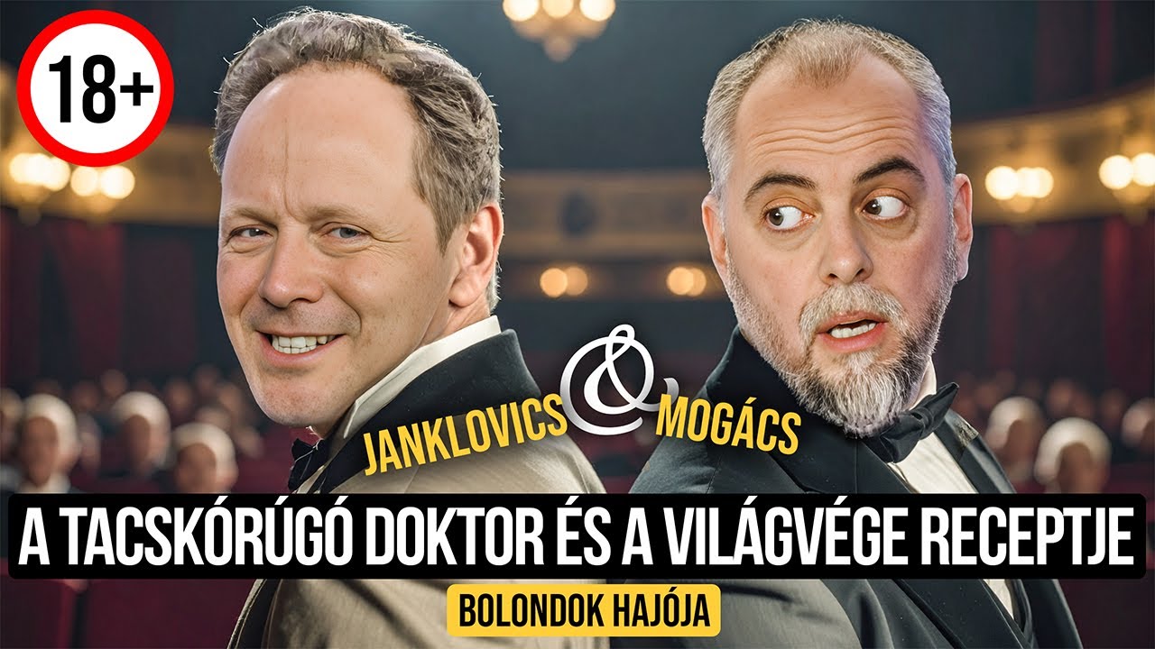 Mogács vs. Janklovics: A tacskórúgó doktor és a világvége receptje | Bolondok hajója