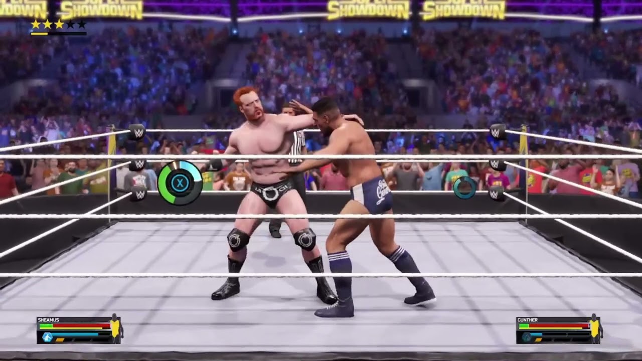 WWE 2K25 Sheamus vs Gunther | Super Showdown 2020